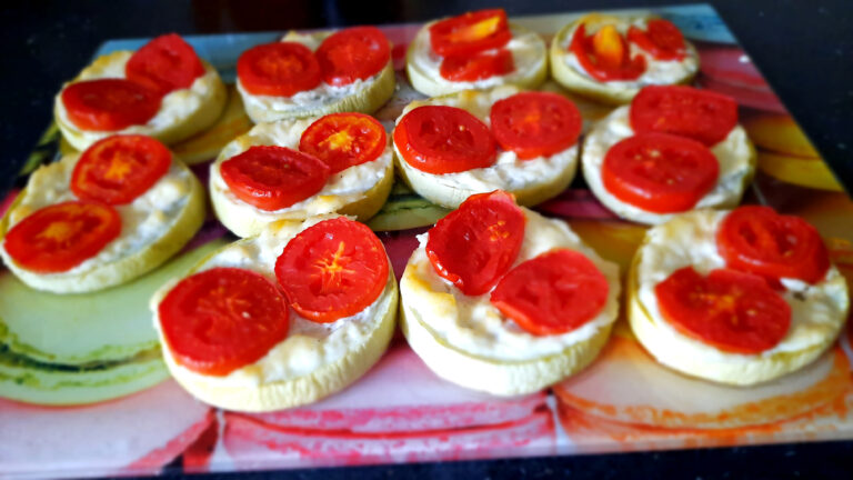 Tartine din dovlecei