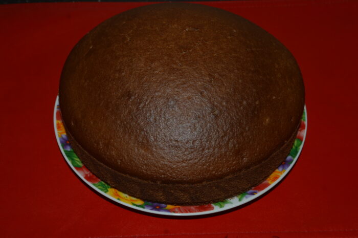 Pandispanul este gata