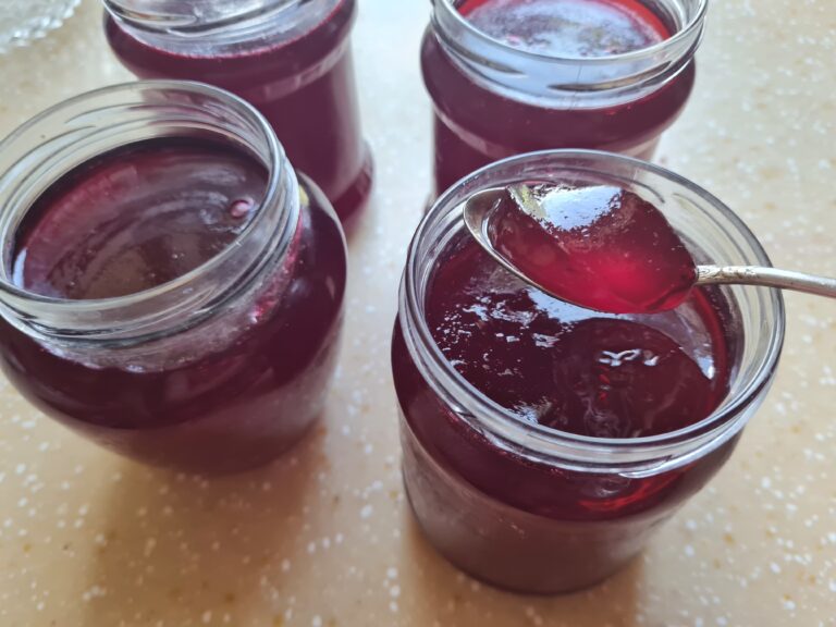 Gem de coacaze rosii