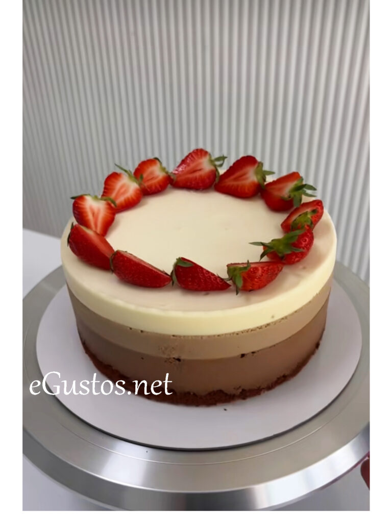 Tort Trio de ciocolata