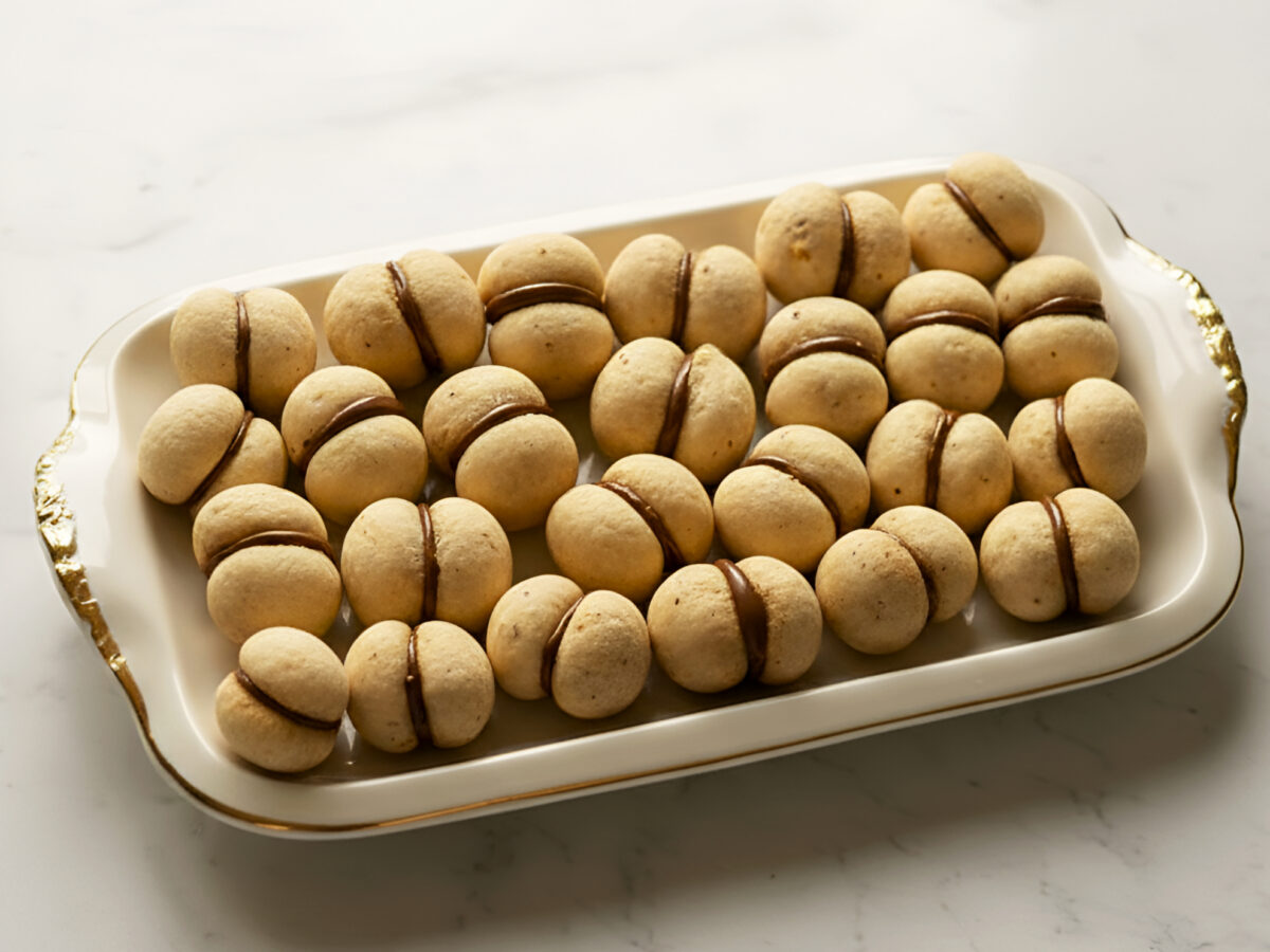 Biscuiti cu alune de padure si ciocolata poza