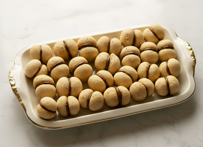 Biscuiti cu alune de padure si ciocolata poza