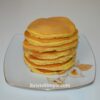 Pancakes pufoase pe farfurie