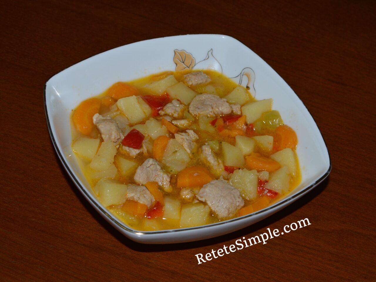 Tocanita de cartofi cu carne