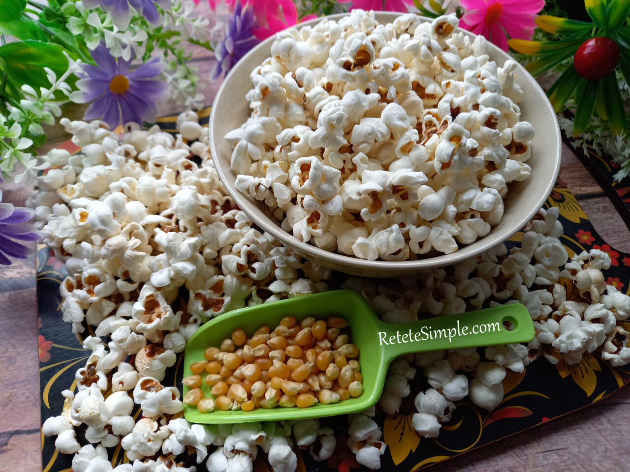 Popcorn de casa poza