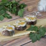 Rulada de macrou cu morcov si ou