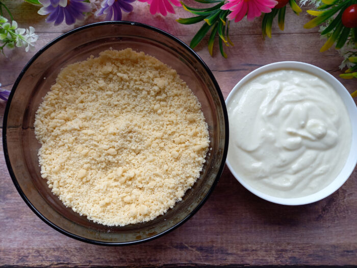 să trecem la formarea prăjiturii regale