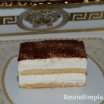 Tort fara coacere cu piscoturi si frisca