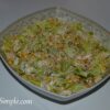 Salata de varza cu ton si porumb poza