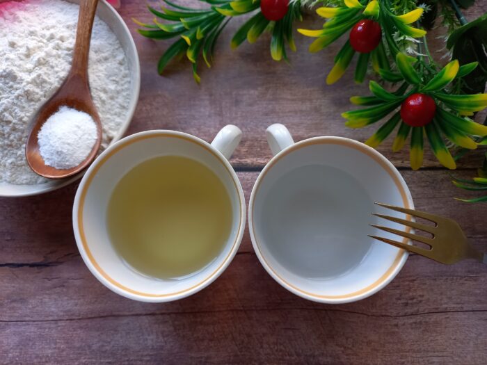 Combinati lichidul dulce-sarat cu uleiul