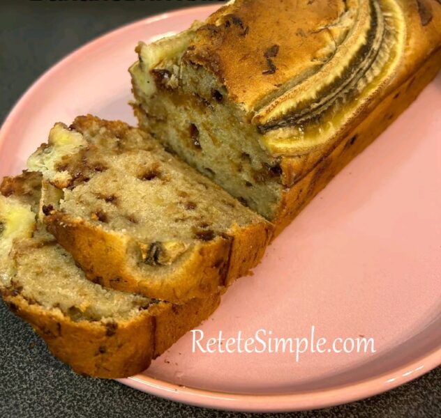 Banana Bread - reteta simpla si rapida de chec cu banane poza