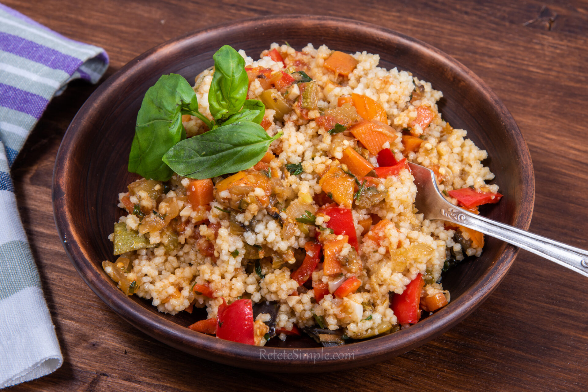 Cuscus cu legume inabusite poza