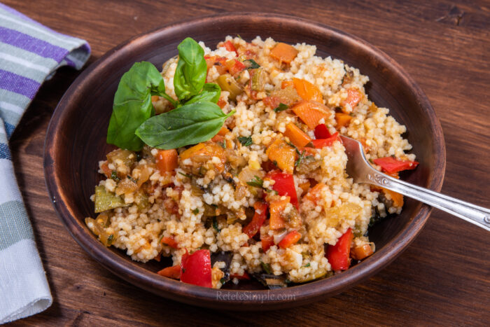 Cuscus cu legume inabusite poza