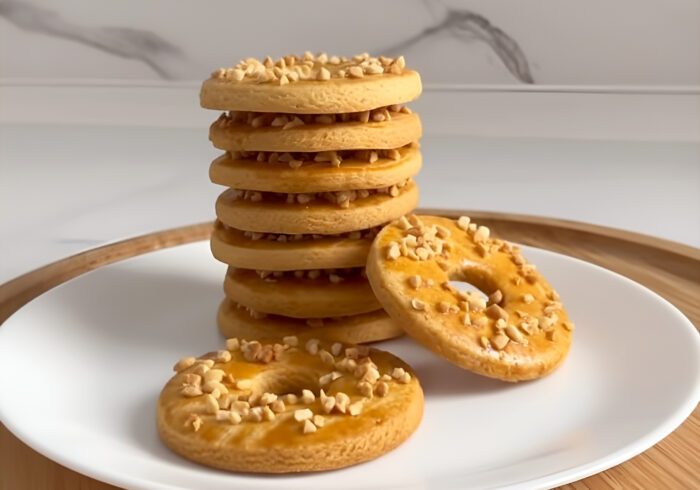 Fursecuri inele cu unt si arahide poze