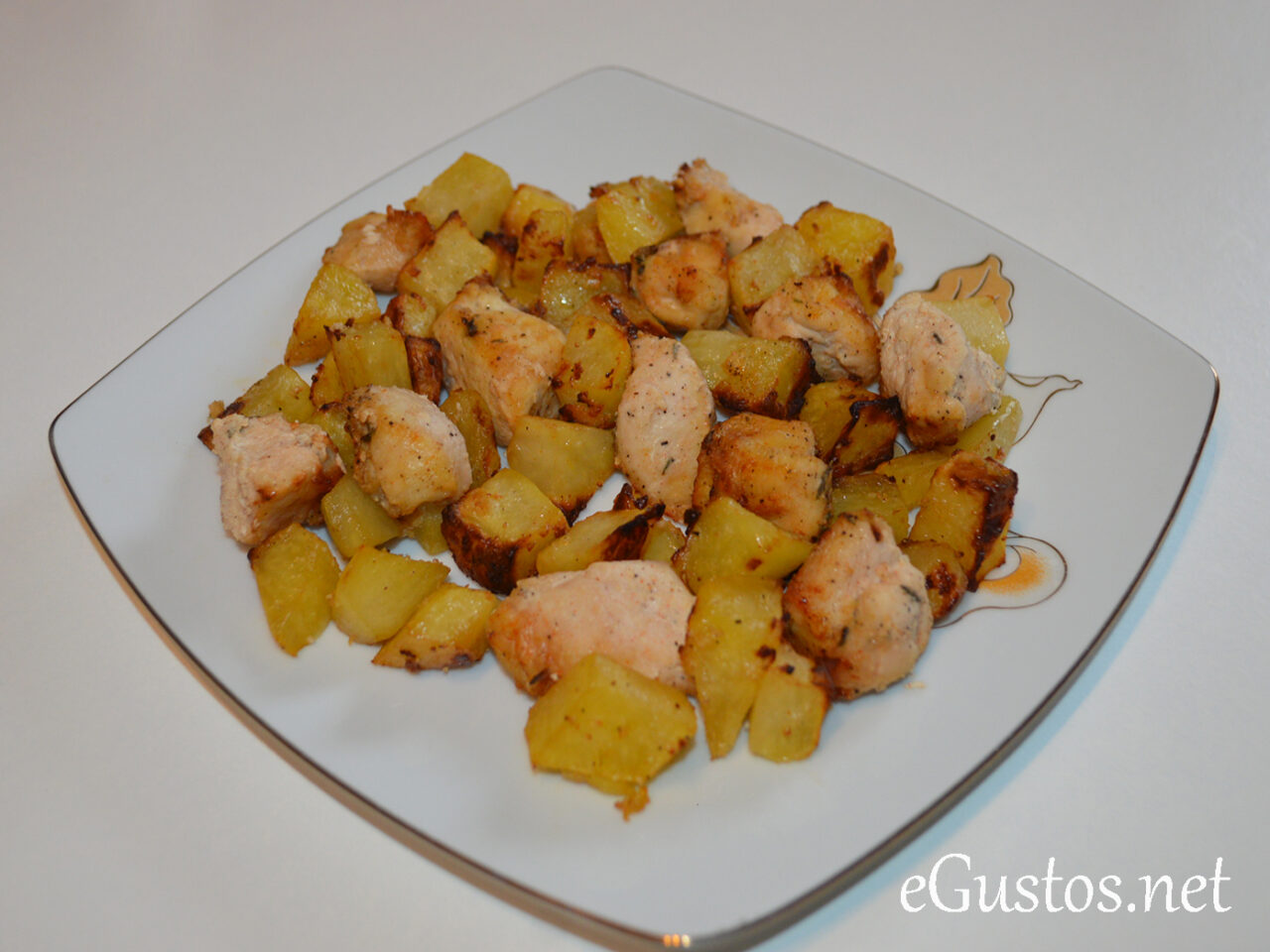 Pui cu cartofi in Air Fryer poza