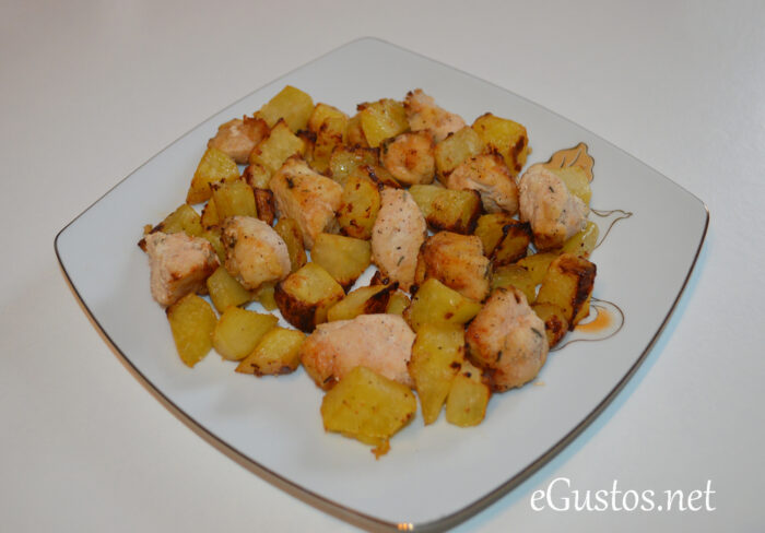 Pui cu cartofi in Air Fryer poza