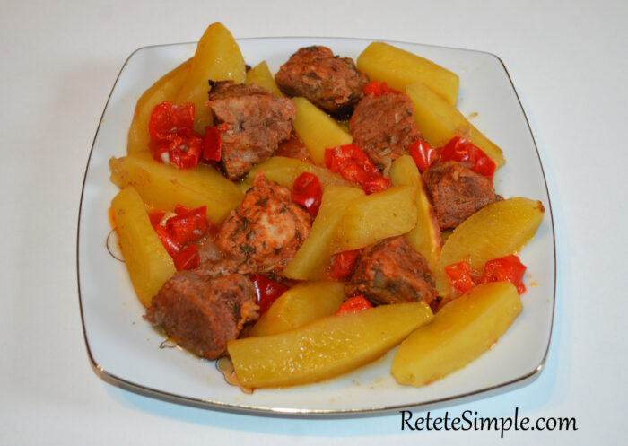 Friptura de porc la cuptor