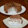 Tort de clatite cu crema de frisca si smantana poza