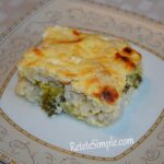 Caserola de broccoli si conopida cu pui la cuptor