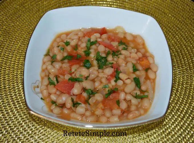 Mancare de fasole cu legume – de post