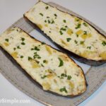 Vinete umplute cu branza la cuptor