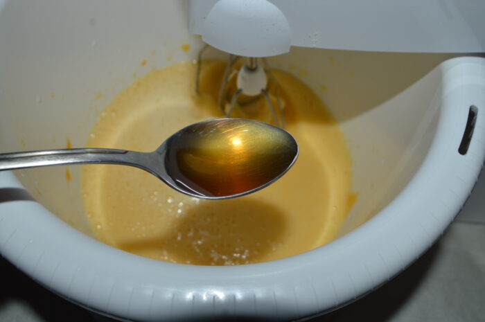 Add a teaspoon of vanilla essence