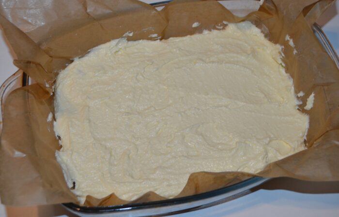 Level evenly with a spoon