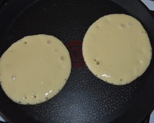 Heat a non-stick pan