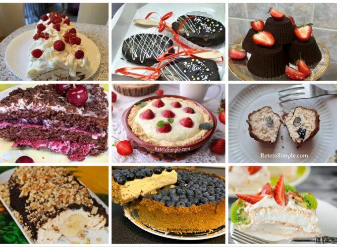 Retete de deserturi cu fructe