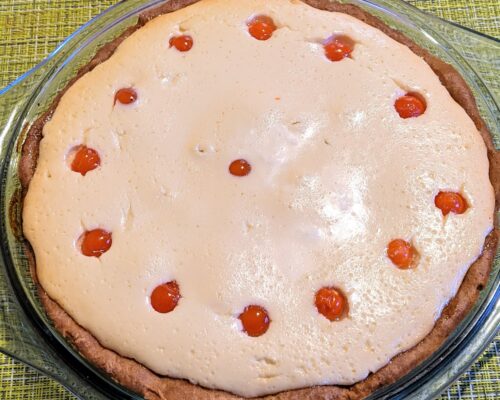 Bake at 180 degrees for 35 minutes.