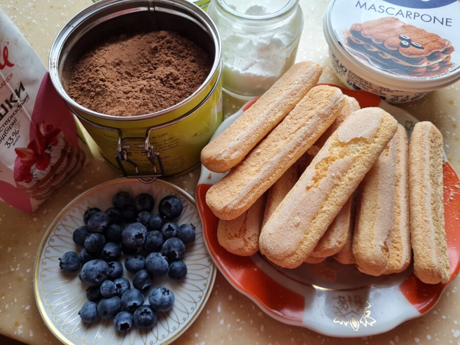 ingredients for tiramisu truffle