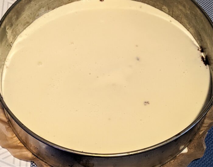 add the milk and sugar and heat the milk