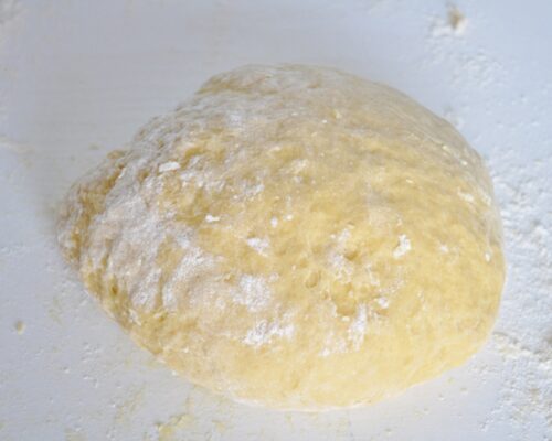 Knead the dough