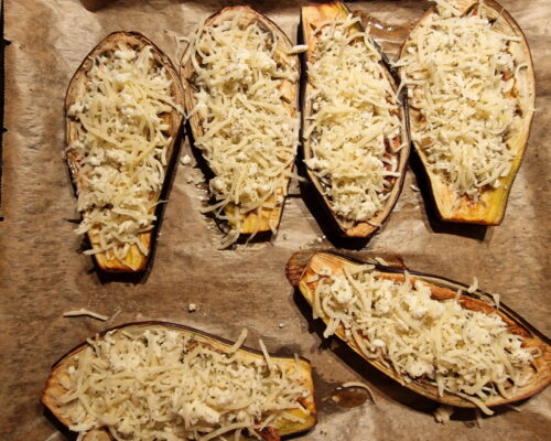 Top with a layer of cheese
