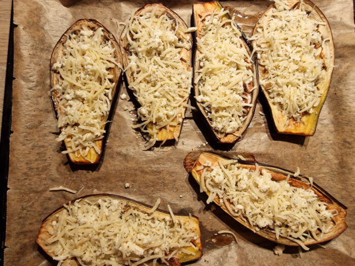 Top with a layer of cheese