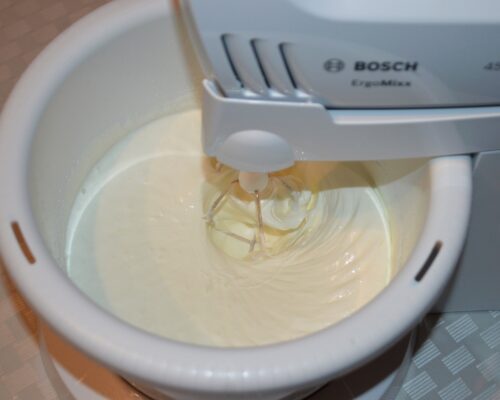 beat the cream