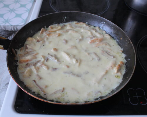 Bring the mixture to a boil
