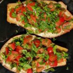 Greek-Style Baked Eggplant with Cheese & Tomatoes