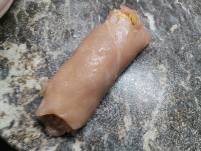 And carefully wrap the roll