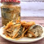 Консервы из скумбрии с морковью