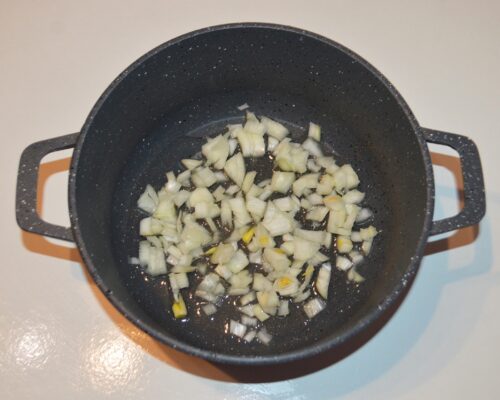 Chop the onion