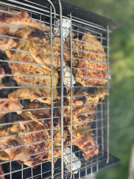 prăjite la grătar sau la cuptor