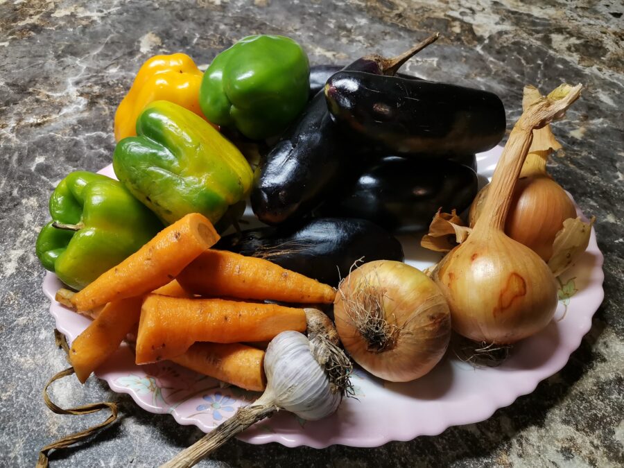 photo with vegetable