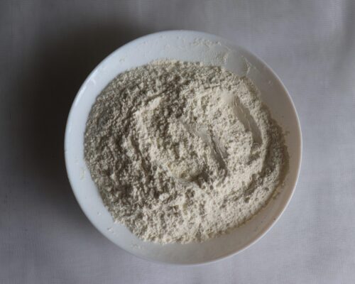 mix the sifted flour, baking powder