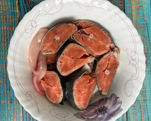 Кусочки рыбы