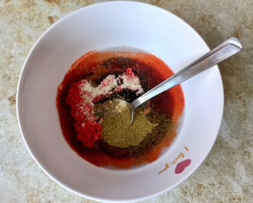 Stir everything well