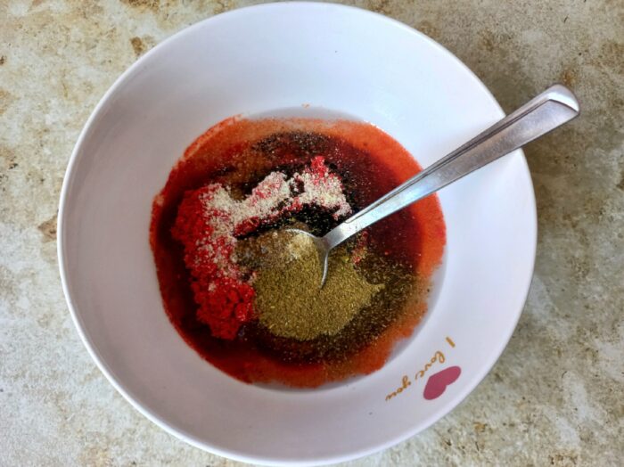 Stir everything well