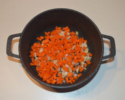 Chop the carrot
