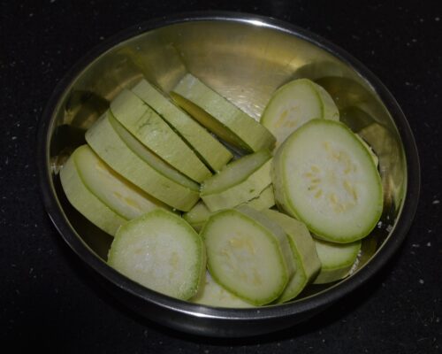Place them in a bowl and sprinkle with salt