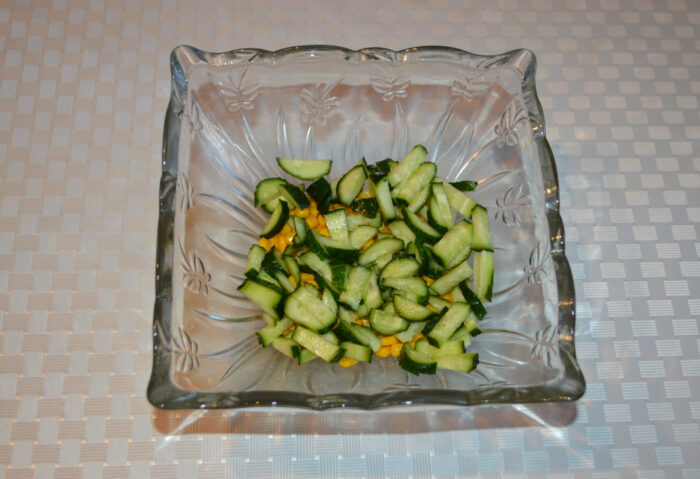 Add the cucumbers